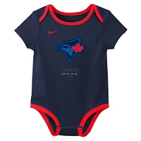 Infant Nike  Toronto Blue Jays 2025 City Connect 2-Piece Creeper Set
