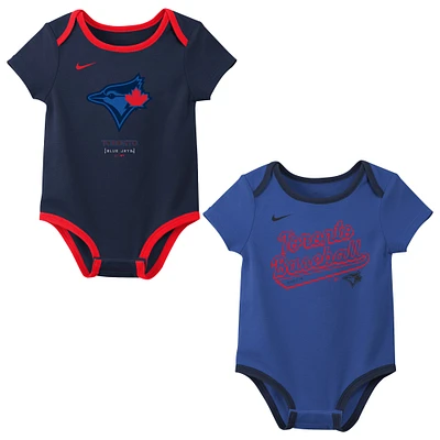 Infant Nike  Toronto Blue Jays 2025 City Connect 2-Piece Creeper Set