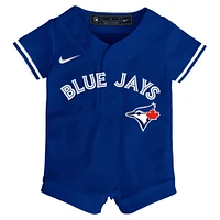 Barboteuse officielle en jersey Nike Royal Toronto Blue Jays pour bébé