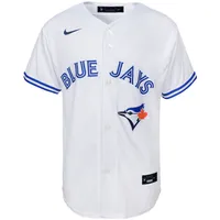 Réplique de l'équipe à domicile Nike White Toronto Blue Jays pour bébé