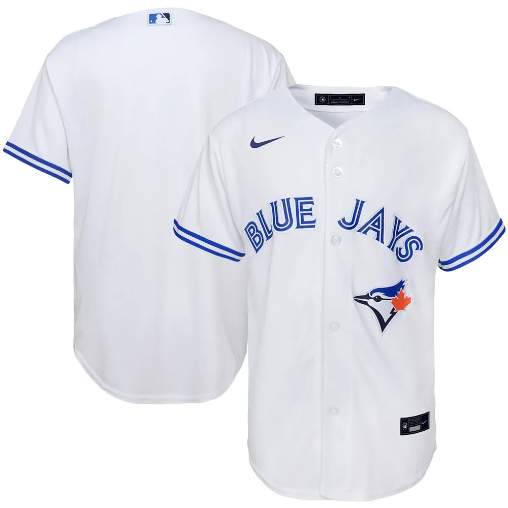 Réplique de l'équipe à domicile Nike White Toronto Blue Jays pour bébé