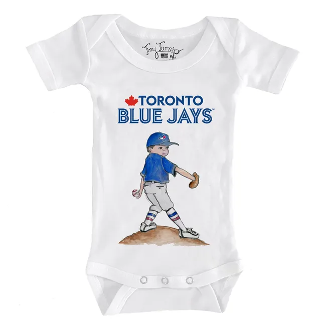 Lids Toronto Blue Jays Tiny Turnip Infant James Bodysuit - White