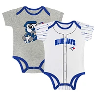 Infant Toronto Blue Jays Play Ball 2-Pack Bodysuit Set