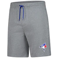 Men's Fanatics  Heather Gray Toronto Blue Jays Logo Shorts
