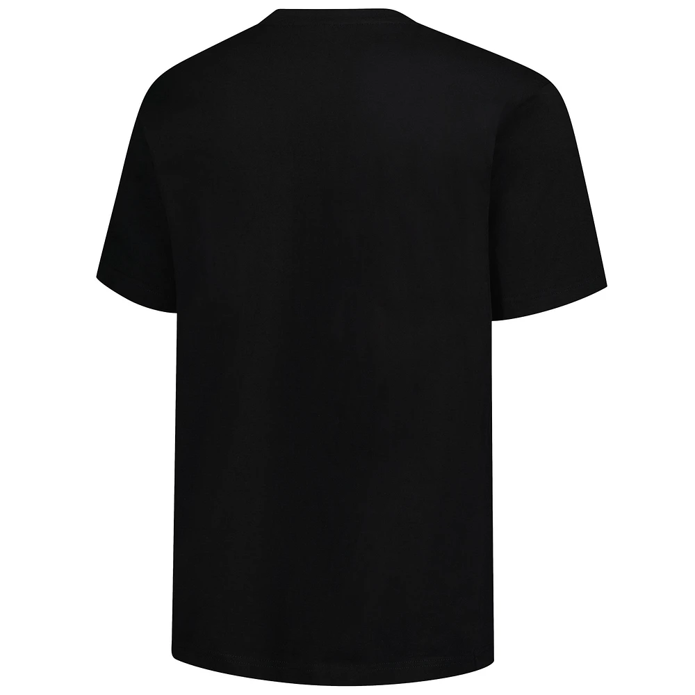 Men's Mitchell & Ness  Black Toronto Blue Jays Puff Oversized T-Shirt
