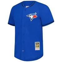 Men's Mitchell & Ness Jose Bautista Blue Toronto Jays Authentic Batting Practice Jersey