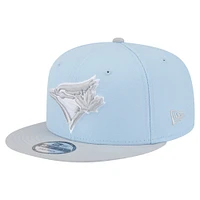 Men's New Era  Light Blue Toronto Blue Jays Two-Tone Colorpack 9FIFTY Snapback Hat
