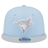 Men's New Era  Light Blue Toronto Blue Jays Two-Tone Colorpack 9FIFTY Snapback Hat