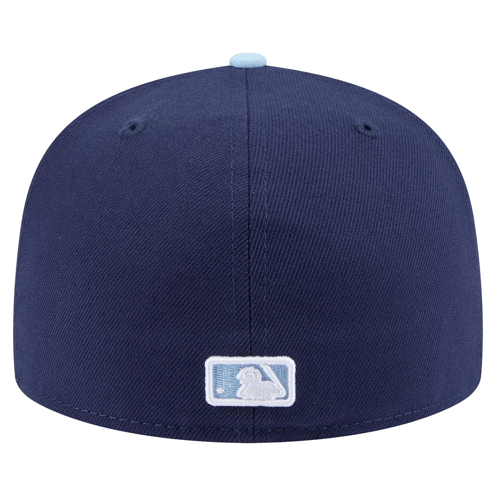 Men's New Era  Navy/Light Blue Toronto Jays Color Pack Two-Tone 59FIFTY Fitted Hat
