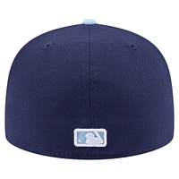 Men's New Era  Navy/Light Blue Toronto Jays Color Pack Two-Tone 59FIFTY Fitted Hat