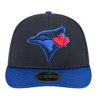 Men's New Era  Navy Toronto Blue Jays City Connect Batting Practice Low Profile 59FIFTY Fitted Hat