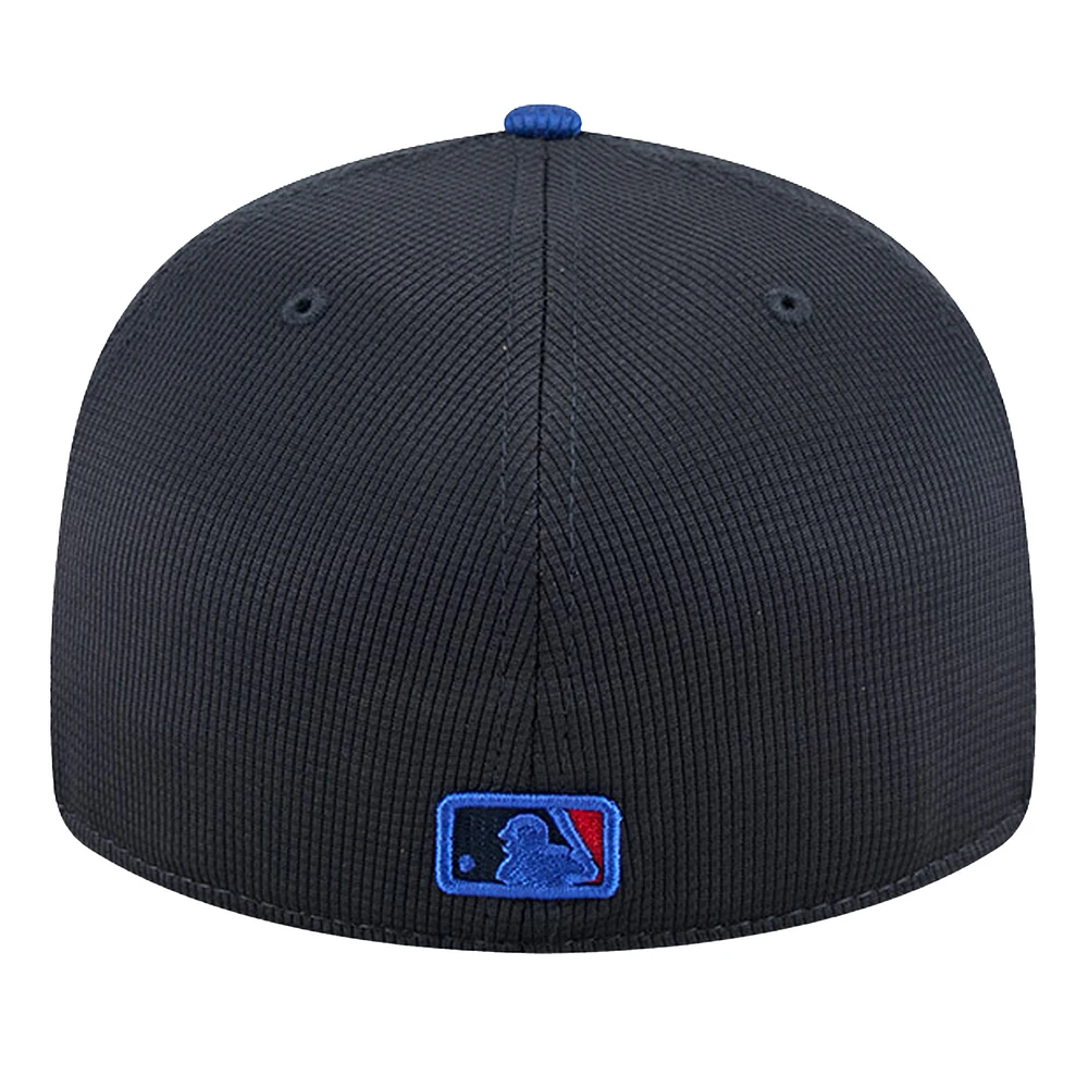 Men's New Era  Navy Toronto Blue Jays City Connect Batting Practice Low Profile 59FIFTY Fitted Hat