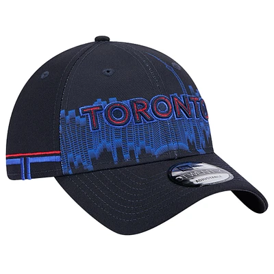 Men's New Era  Navy Toronto Blue Jays City Connect Fan Pack 9TWENTY Adjustable Hat