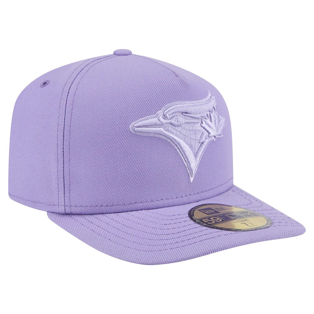 Casquette ajustée 59FIFTY A monture en ton sur des Blue Jays de Toronto New Era pour homme