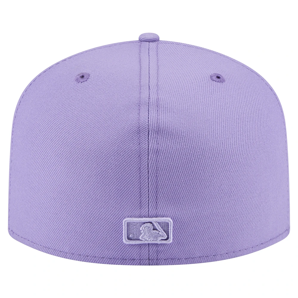 Casquette ajustée 59FIFTY A monture en ton sur des Blue Jays de Toronto New Era pour homme