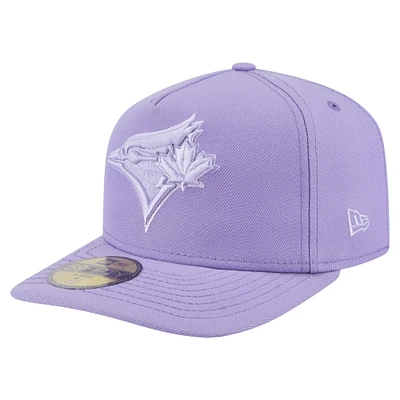 Casquette ajustée 59FIFTY A monture en ton sur des Blue Jays de Toronto New Era pour homme