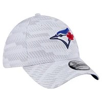 Men's New Era  White Toronto Blue Jays Graded 39THIRTY Stretch Fit Hat