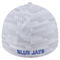 Men's New Era  White Toronto Blue Jays Graded 39THIRTY Stretch Fit Hat
