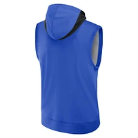 Men's Nike  Royal Toronto Blue Jays Authentic Collection City Connect Sleeveless Pullover Hoodie