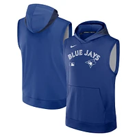 Men's Nike  Royal Toronto Blue Jays Authentic Collection Performance Sleeveless Pullover Hoodie