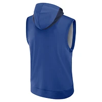 Men's Nike  Royal Toronto Blue Jays Authentic Collection Performance Sleeveless Pullover Hoodie