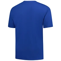 Men's Profile  Royal Toronto Blue Jays Big & Tall Distressed Logo T-Shirt