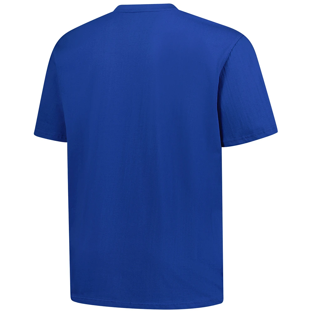 Men's Profile  Royal Toronto Blue Jays Big & Tall Heart Soul T-Shirt