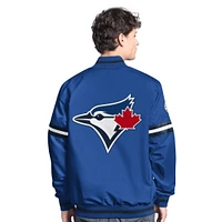Men's Starter  Royal Toronto Blue Jays Scout Full-Snap Varsity Jacket