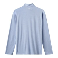 Pull à glissière quart de tour tri-blend bleu poudre TravisMathew des Blue Jays Toronto pour homme