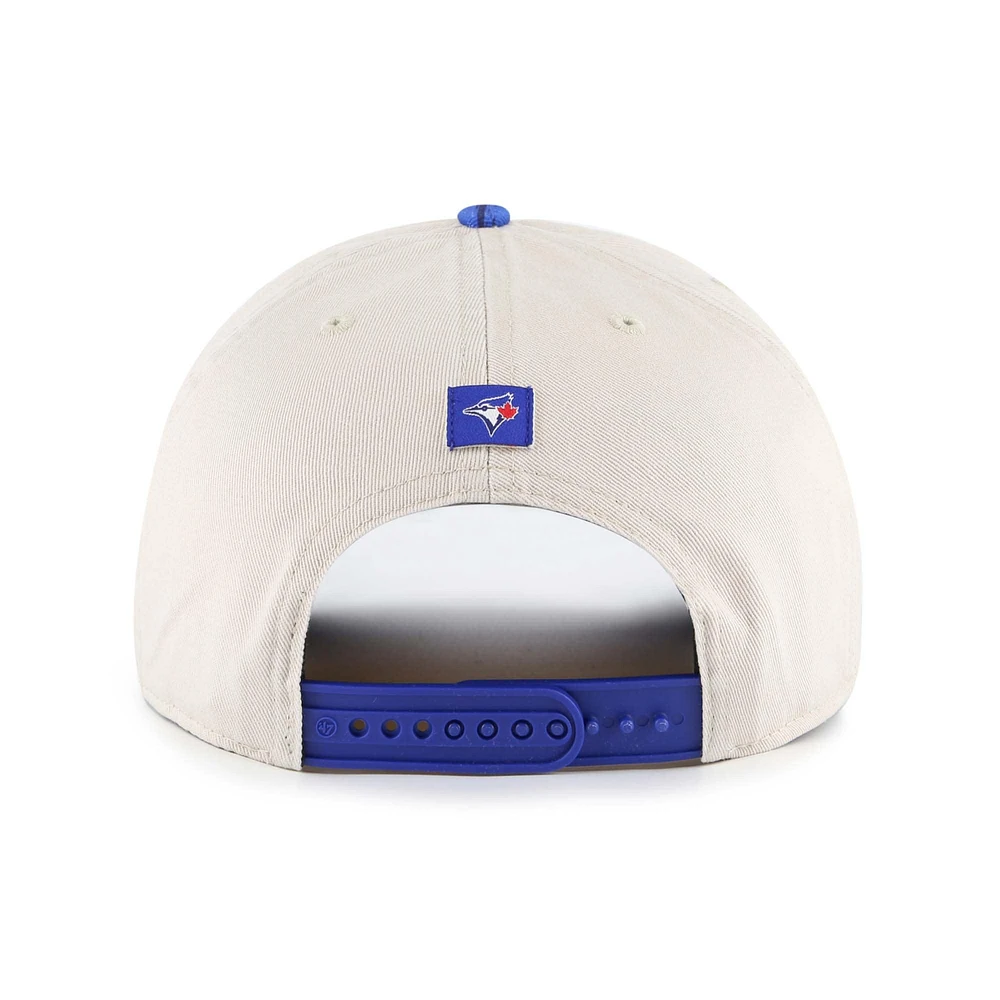 Men's '47 Cream/Navy Toronto Blue Jays Fiji Rope Hitch Adjustable Hat