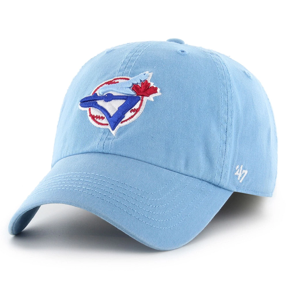 Casquette ajustée Franchise de la collection Cooperstown des Toronto Blue Jays '47 bleu clair pour homme