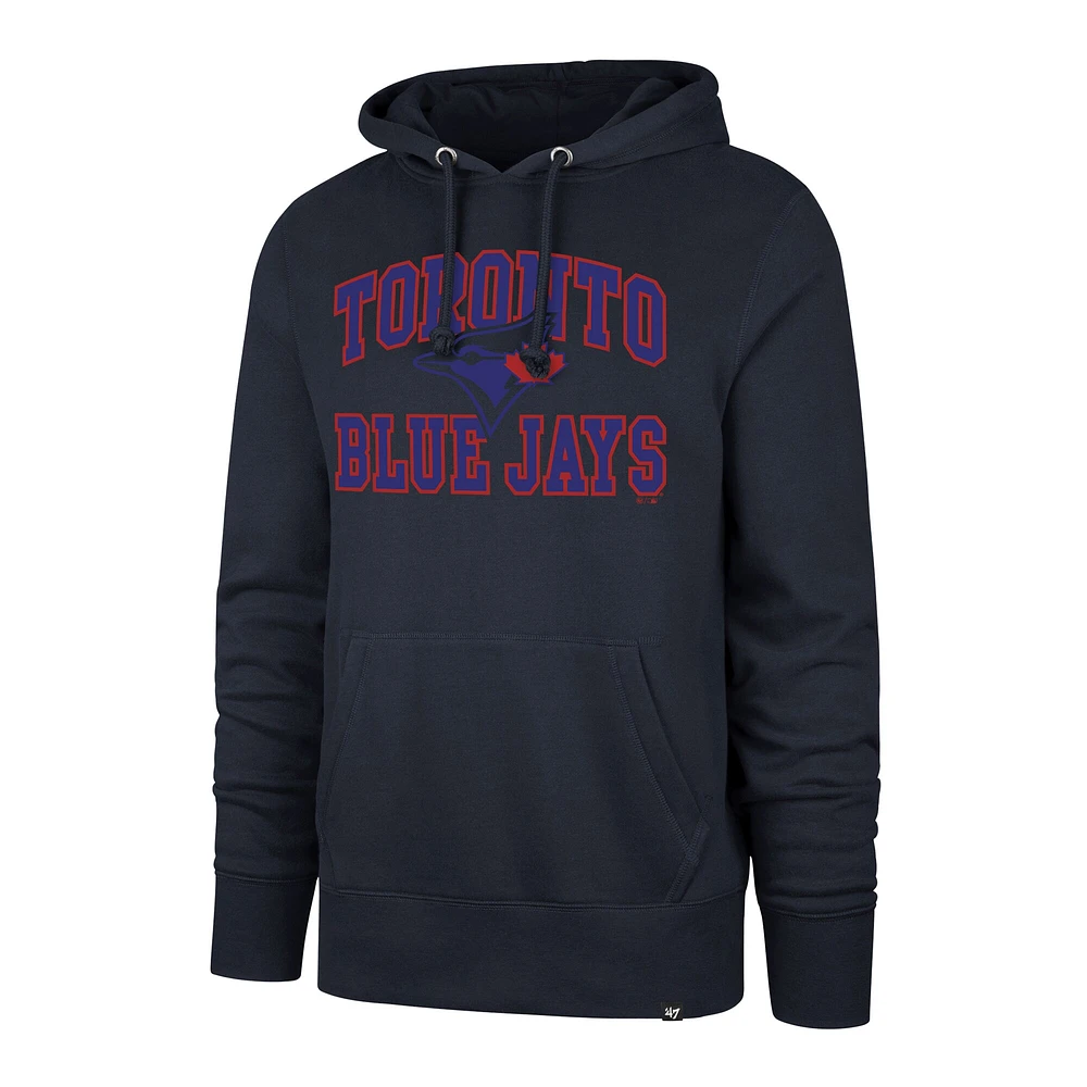 Sweat à capuche bleu marine « 47 » pour homme, imprimé City Connect Headline des Blue Jays de Toronto