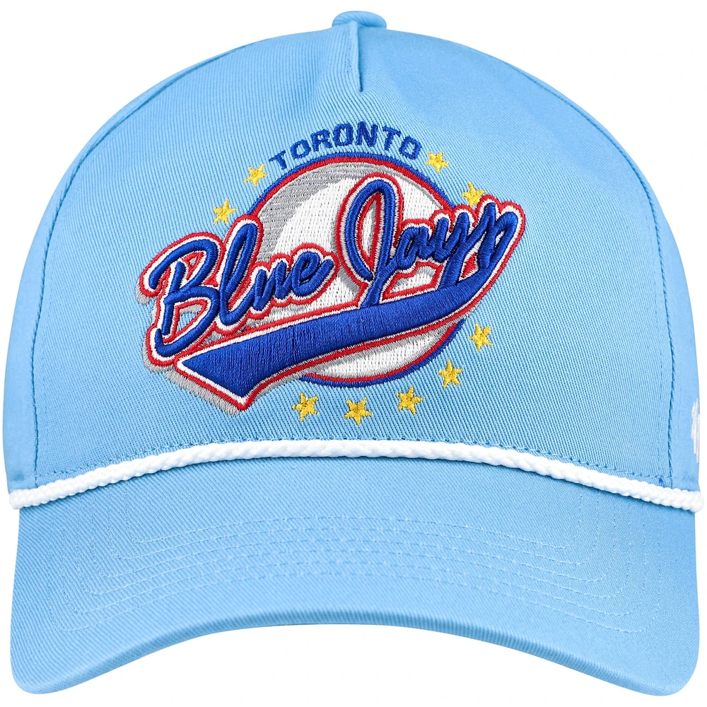 Casquette ajustable Premier Hitch de la collection Cooperstown des Blue Jays de Toronto '47 bleu poudre pour hommes