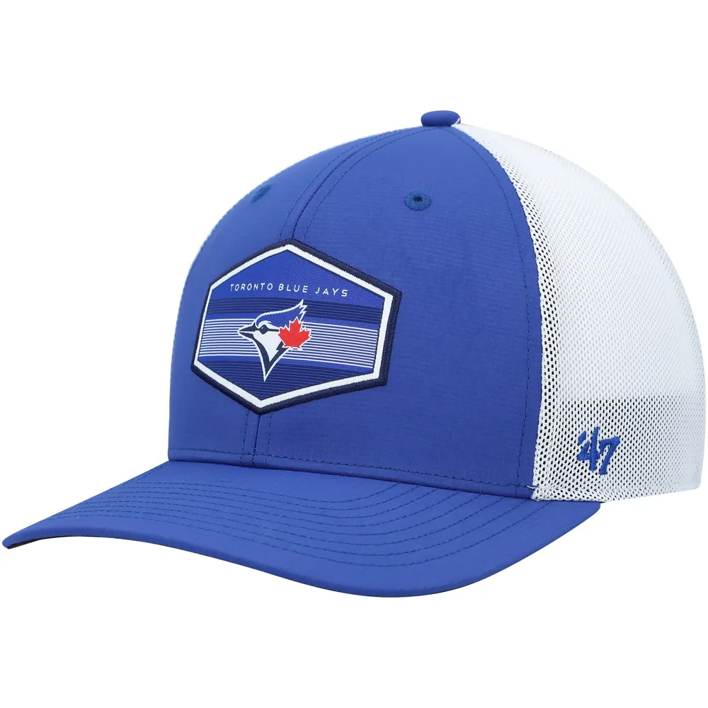 Lids Toronto Blue Jays '47 Flagship Washed MVP Trucker Snapback Hat -  Royal/Natural