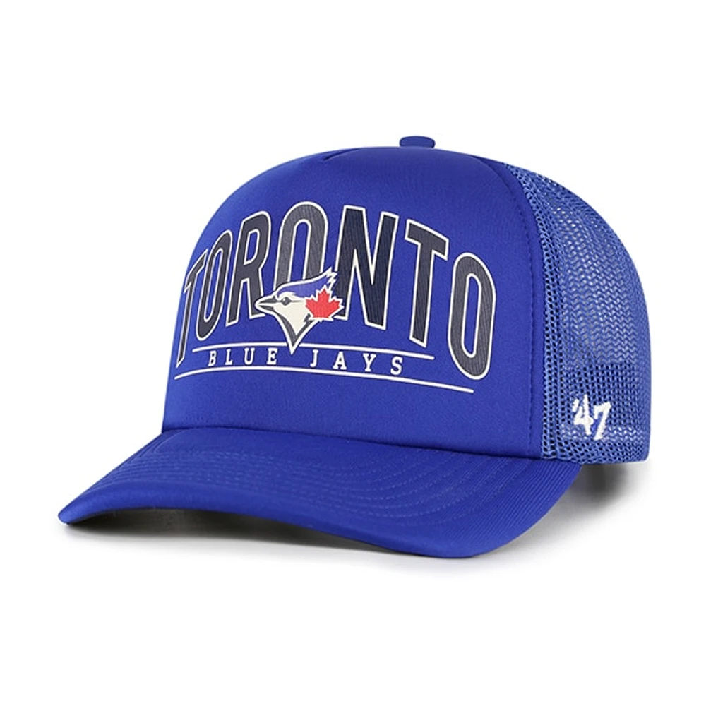 Casquette de camionneur en mousse Backhaul '47 Royal Toronto Blue Jays pour homme