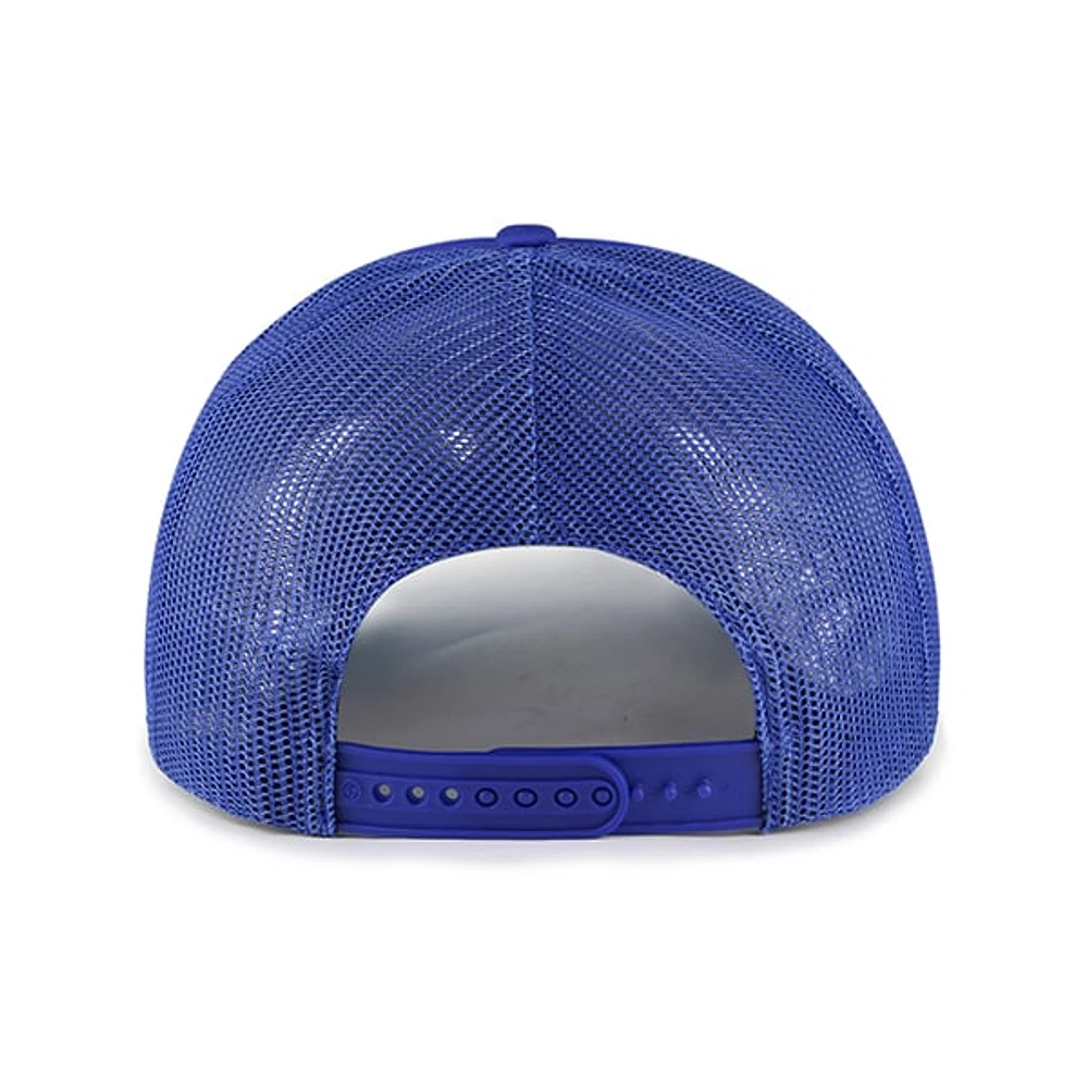 Men's '47 Royal Toronto Blue Jays Backhaul Foam Trucker Snapback Hat