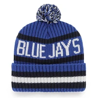 Bonnet en tricot à revers Bering des Blue Jays de Toronto '47 pour hommes avec pompon