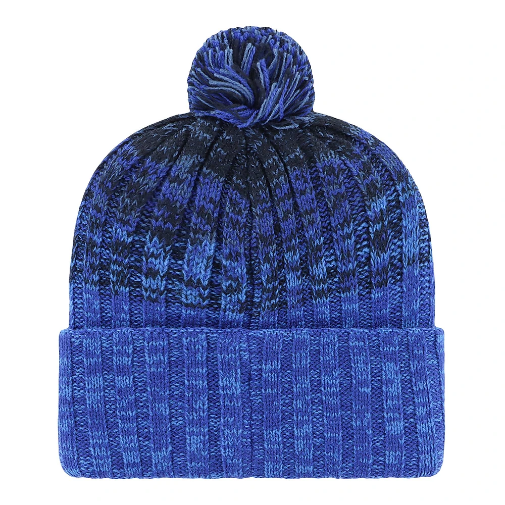 Men's '47  Royal Toronto Blue Jays Cascade Cuffed Knit Hat with Pom