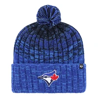 Men's '47  Royal Toronto Blue Jays Cascade Cuffed Knit Hat with Pom