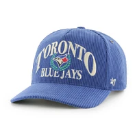 Men's '47  Royal Toronto Blue Jays Pitchout Corduroy Rope Hitch Adjustable Hat