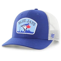 Men's '47 Royal Toronto Blue Jays Retro Region Patch Trucker Adjustable Hat