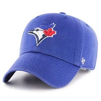 Men's '47 Royal Toronto Blue Jays Team Clean Up Adjustable Hat