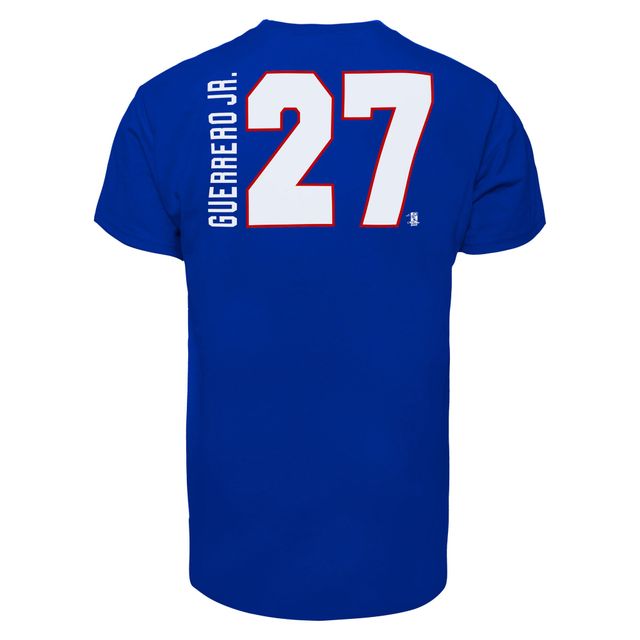 '47 Vladimir Guerrero Jr. Joueur Royal des Blue Jays de Toronto pour homme - T-shirt