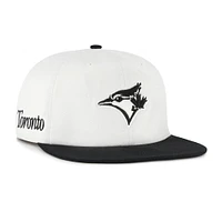 Casquette snapback blanche/noire « 47 » pour homme des Toronto Blue Jays Foundation