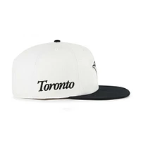 Casquette snapback blanche/noire « 47 » pour homme des Toronto Blue Jays Foundation