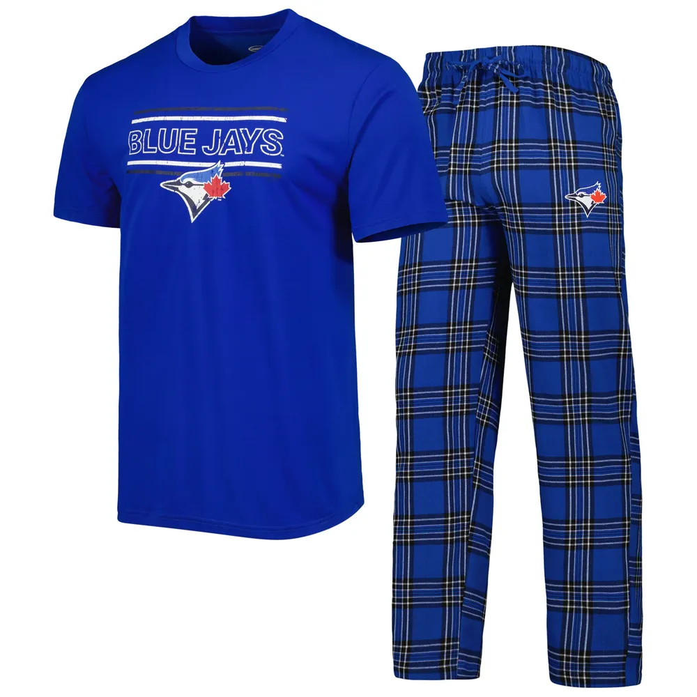 Lids Toronto Blue Jays Concepts Sport Badge T-Shirt & Pants Sleep