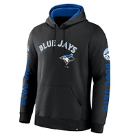 Sweat à capuche en polaire Big City Legacy pour homme Fanatics Black Toronto Blue Jays