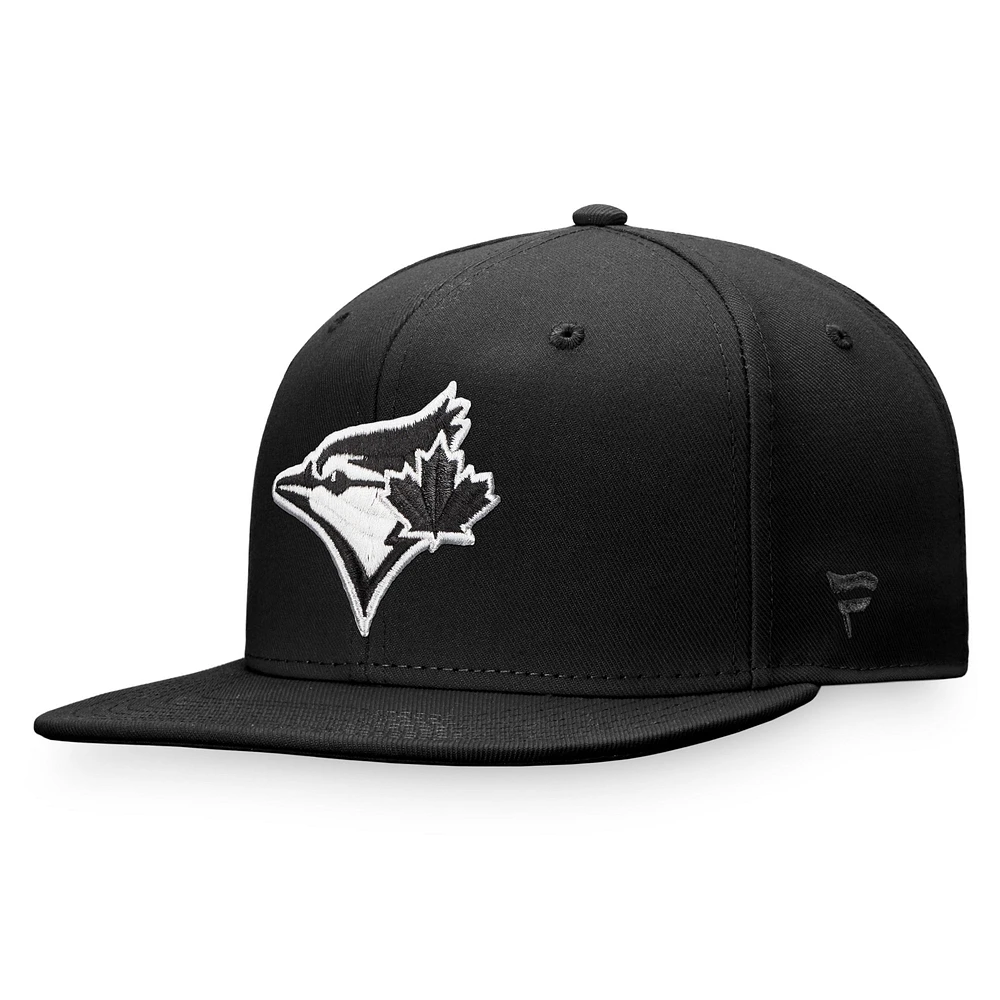 Men's Fanatics Black Toronto Blue Jays Snapback Hat