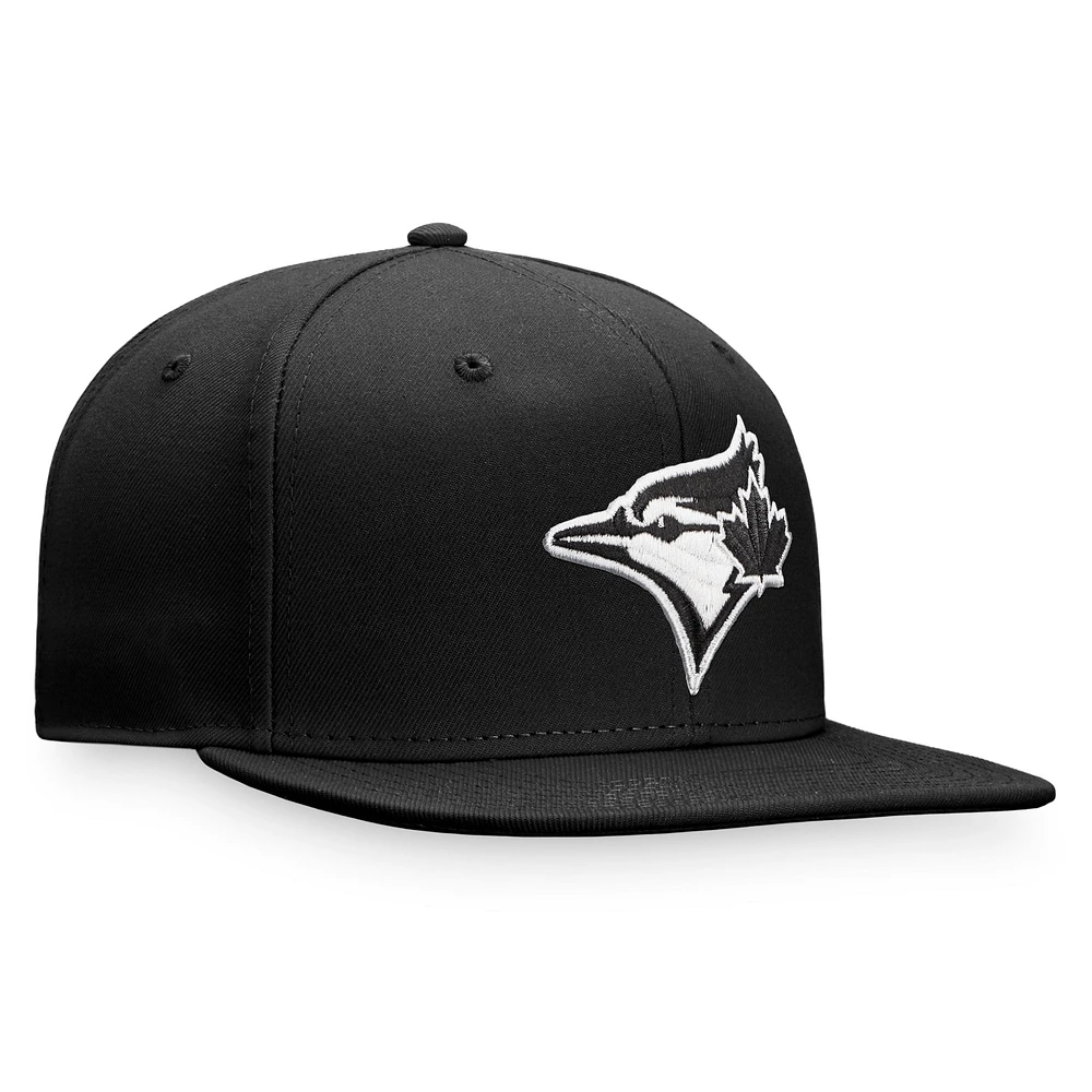 Men's Fanatics Black Toronto Blue Jays Snapback Hat