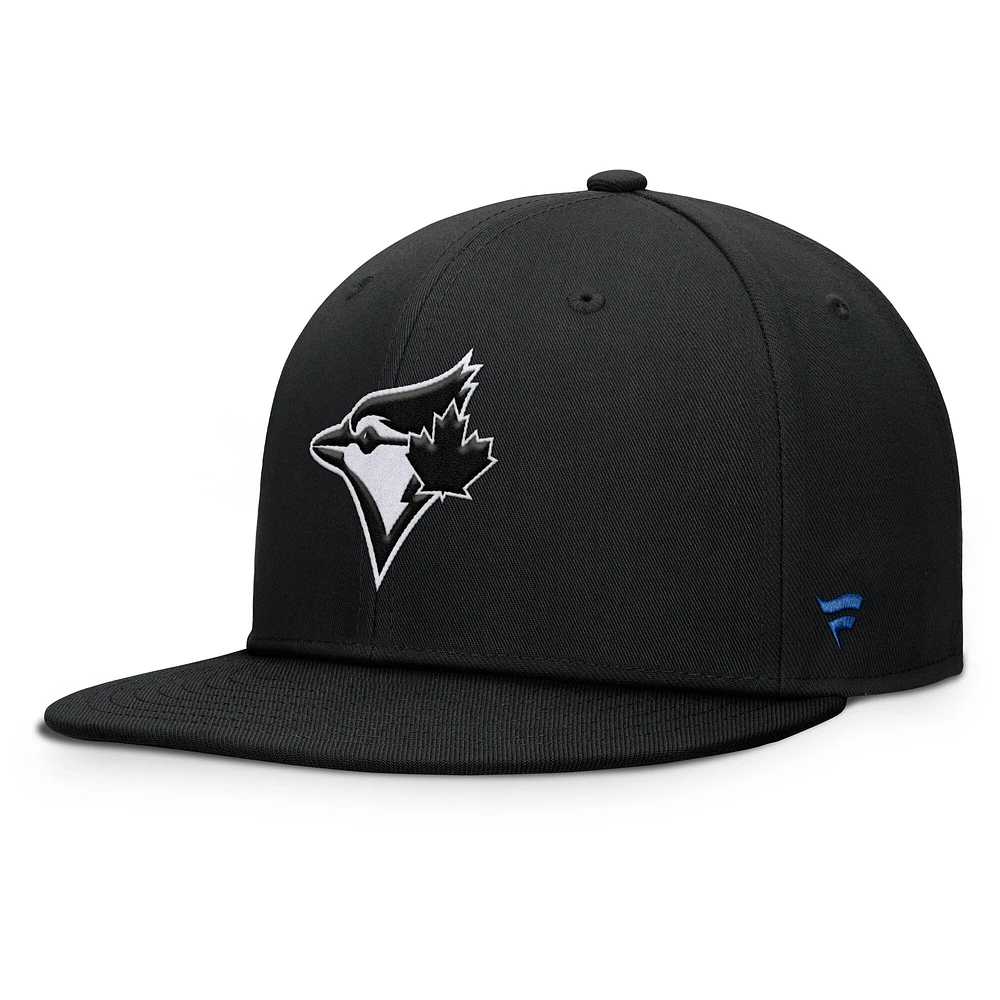 Men's Fanatics Black Toronto Blue Jays Walk-Off Bullpen Snapback Hat